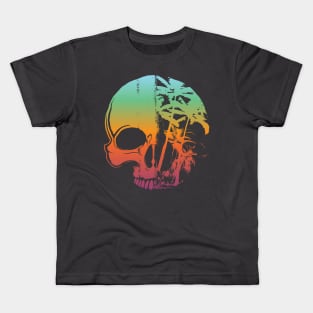 Tropical Skull Kids T-Shirt